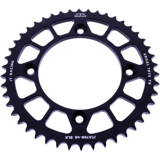 Alu - Kettenrad 46Z Teilung 428 schwarz JT Innendurchmesser 100 Lochkreis 120 passend für: Suzuki RM
