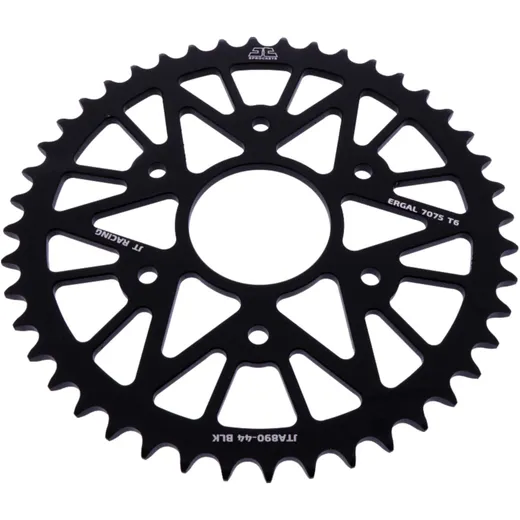 Alu - Kettenrad 44Z Teilung 520 schwarz Innendurchmesser 063 Lochkreis 110 passend für: Husqvarna Svartpilen, Vitpilen, SM