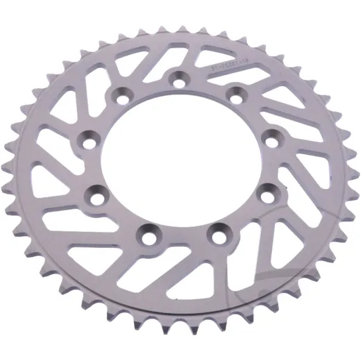 Alu - Kettenrad 45Z Teilung 520 silber Esjot Innendurchmesser 105 Lochkreis 124 passend für: TM Racing EN, MX, SMR