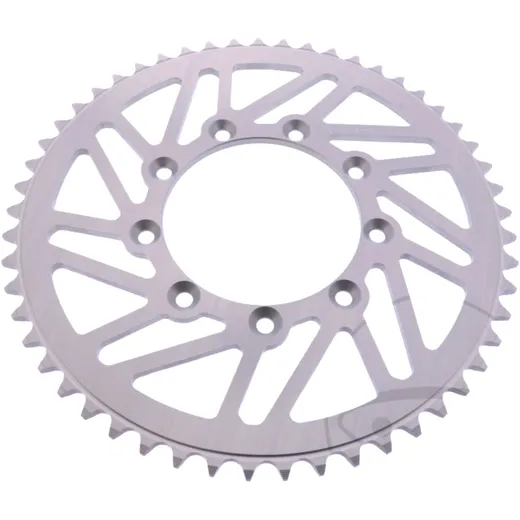 Alu - Kettenrad 53Z Teilung 520 silber Esjot Innendurchmesser 105 Lochkreis 124 passend für: TM Racing EN, MX, SMR