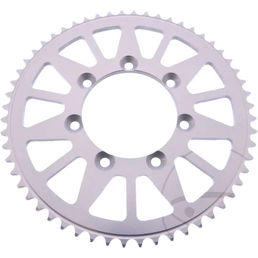 Alu - Kettenrad 56Z Teilung 428 silber Esjot Innendurchmesser 085 Lochkreis 100 passend für: TM Racing MX, SMX