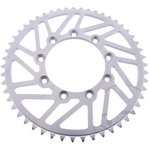 Alu - Kettenrad 51Z Teilung 520 silber Esjot Innendurchmesser 105 Lochkreis 124 passend für: TM Racing EN, MX, SMR