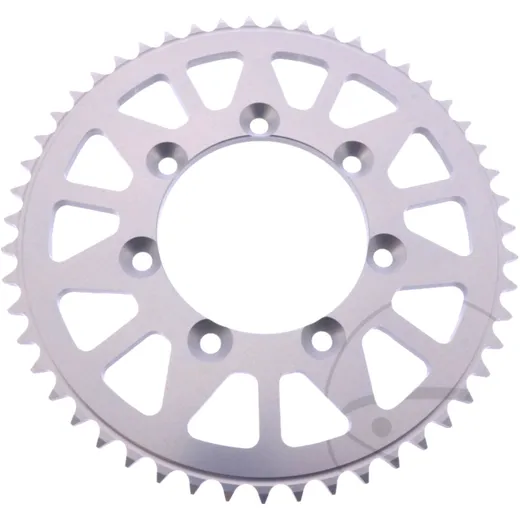 Alu - Kettenrad 51Z Teilung 428 silber Esjot Innendurchmesser 085 Lochkreis 100 passend für: TM Racing MX, SMX