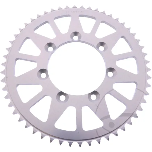 Alu - Kettenrad 54Z Teilung 428 silber Esjot Innendurchmesser 085 Lochkreis 100 passend für: TM Racing MX, SMX