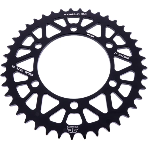 Alu - Kettenrad 41Z Teilung 520 schwarz JT Innendurchmesser 106 Lochkreis 125 passend für: Triumph Bonneville, Daytona, Street Scrambler