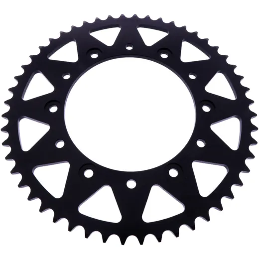 Rear sprocket aluminium 52 tooth pitch 520 black ESJOT inner diameter 136 bolt spacing 160 for: Beta Alp, Urban, Alp 4. 0