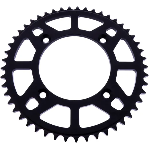Alu - Kettenrad 49Z Teilung 420 schwarz Esjot Innendurchmesser 098 Lochkreis 118 passend für: KTM SX