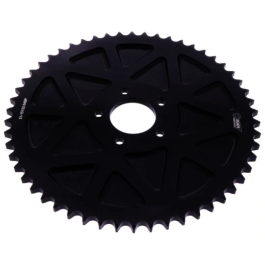 Rear sprocket aluminium 54 tooth pitch 428 black ESJOT inner diameter 040 bolt spacing 060 for: Beta Evo