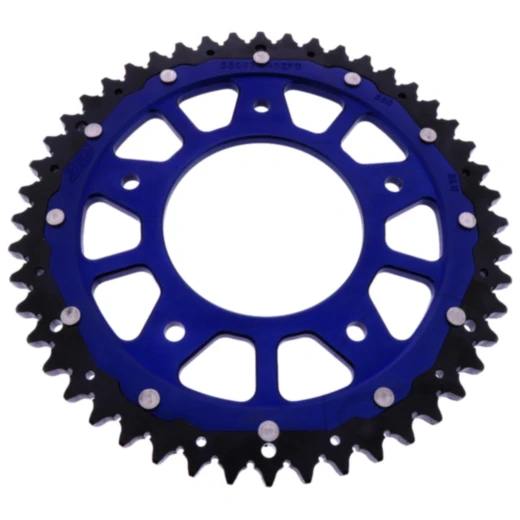 Kettenrad Dual 48Z 530 blau ZF
