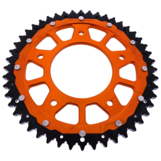 Dual 48 Tooth Sprocket 530 Orange ZF
