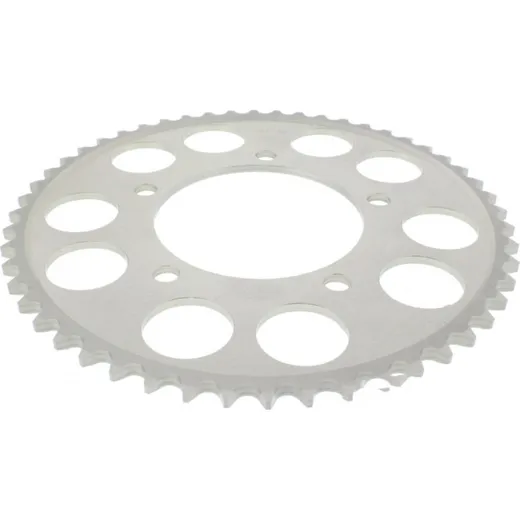 Alu chain wheel 52T pitch 525 silver Esjot insidedu