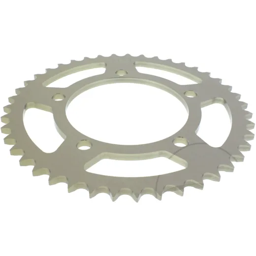 Rear sprocket alu 43 tooth pitch 525 silver inner diameter 110 bolt spacing 131 for: BMW S