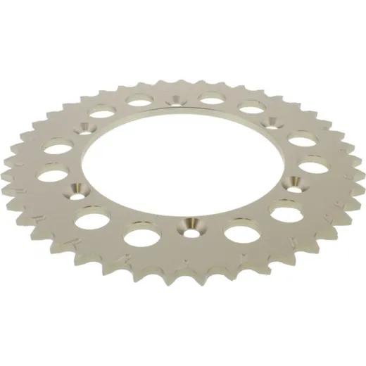 Rear sprocket aluminium 43 tooth pitch 520 silver 51-32041-43