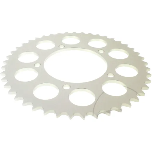 Alu - Kettenrad 45Z Teilung 520 silber Esjot Innendurchmesser 100 Lochkreis 120 passend für: Aprilia RSV, RSV4, RS