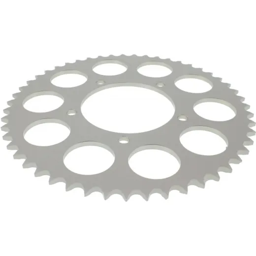 Alu chain wheel 51T pitch 520 silver Esjot insidedu