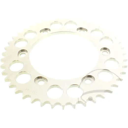 Alu-Kettenrad 44Z Teilung 525 silber für Motorräder
