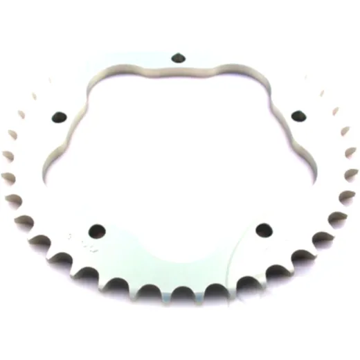 Alu - Kettenrad 41Z Teilung 525 silber für Kettenradträger 7585011 passend für: Ducati Hypermotard, Monster, 916