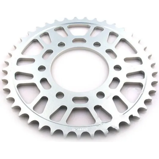 Rear sprocket aluminium 43tooth pitch 525 silver