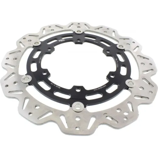 Brake disk VEE EBC black