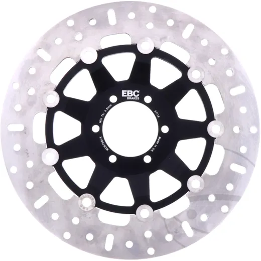 Brake disc EBC black for: Victory Vegas, Hammer, Cross Country, Indian Chief, Chieftain, Roadmaster