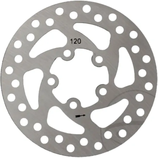 Bremsscheibe 5-Loch 120mm für Elektro Scooter