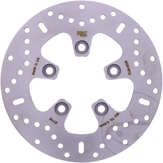 Brake disc EBC stainless steel for: Peugeot Django