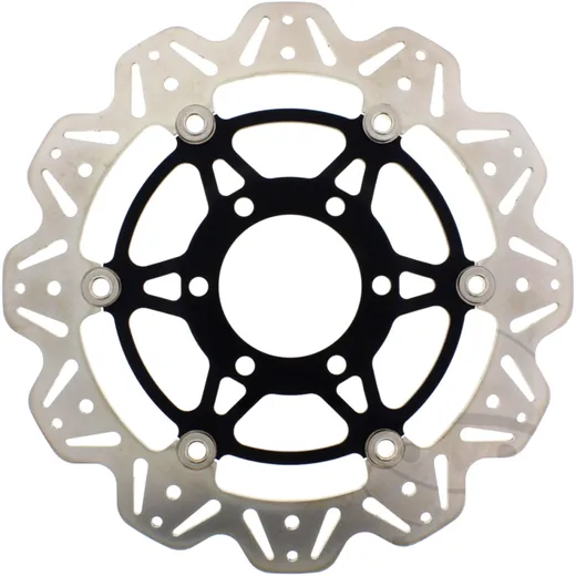 Brake disc vee front EBC vee rotor black for: Triumph Sprint, Daytona, Speed Triple