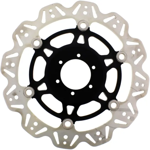 Brake disc vee front EBC vee rotor black for: Honda CBR, VTR, VFR