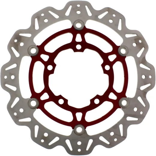 EBC VEE Brake Disc Red for Motorcycles