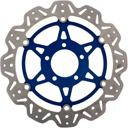 VEE EBC Brake Disc fully floating blue