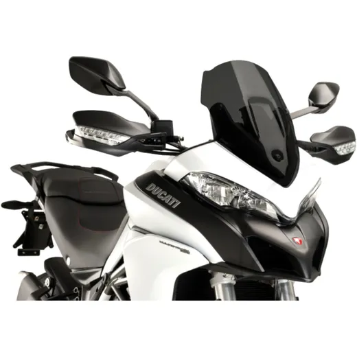 Racing screen PUIG - dark for: Ducati Multistrada