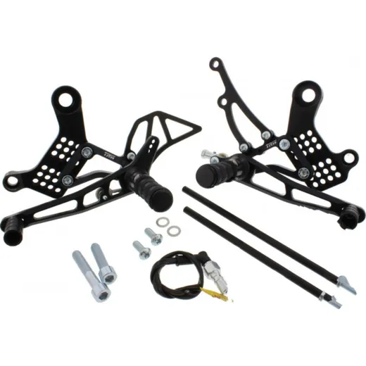 Footrest system alu sp