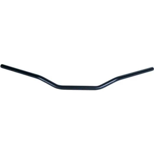 Handlebars steel black 1 inch