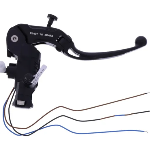 Brake master cylinder hydraulic black accossato