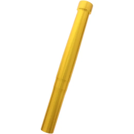 Fork leg outer aluminium JMP gold for: Aprilia Tuono, RSV4
