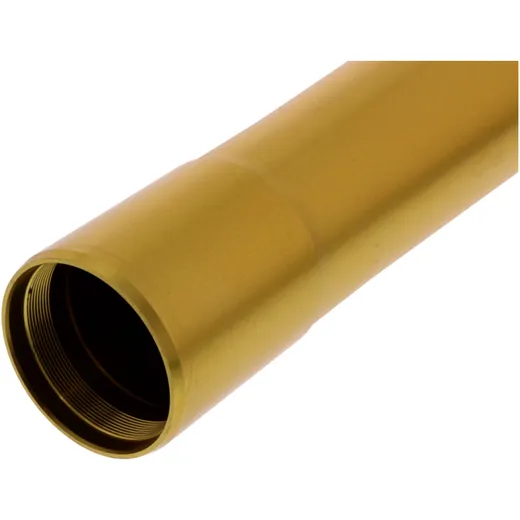 Fork leg outer aluminium JMP gold for: Triumph Thruxton_1