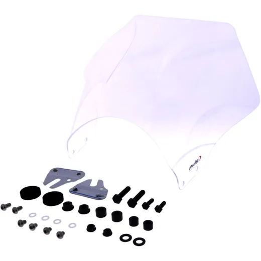 Scheibe Raptor Puig transparent passend für: Honda CB, CBF, NTV, Triumph Bonneville, Thunderbird, Thruxton