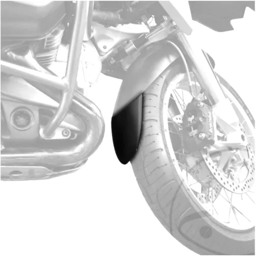 Mudguard extension front black black for: BMW R