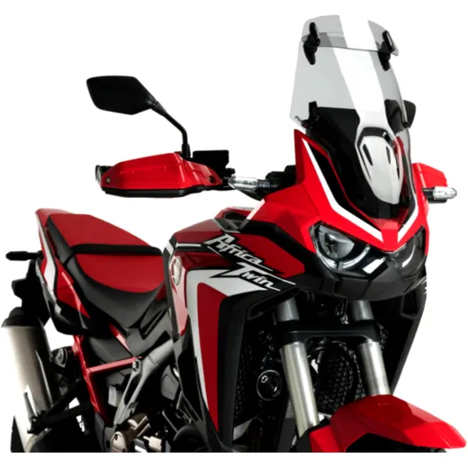 Touring screen visor PUIG smoke grey for: Honda CRF