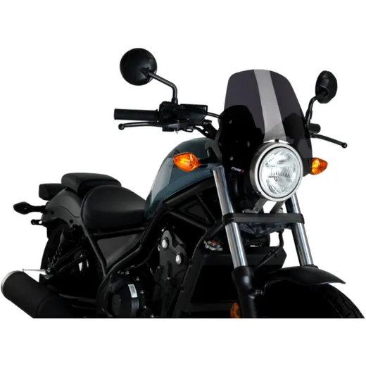 Sports screen new gen PUIG for naked bike dark for: Honda CMX