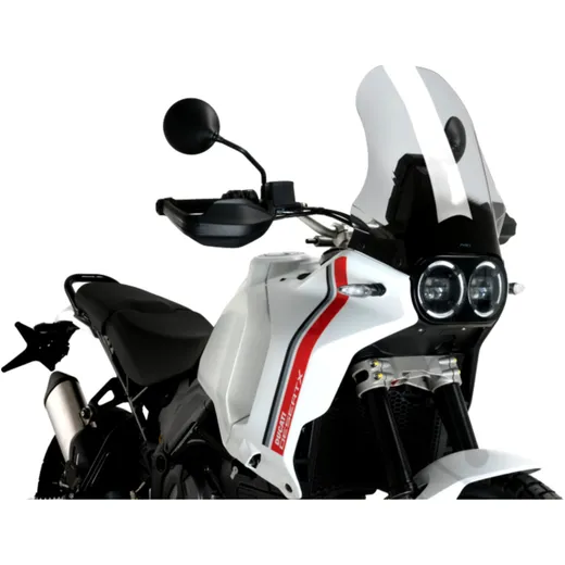 Touring screen PUIG smoke grey for: Ducati Desert X