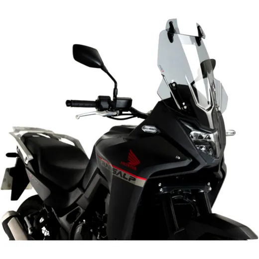 Touring screen visor PUIG smoke grey for: Honda XL