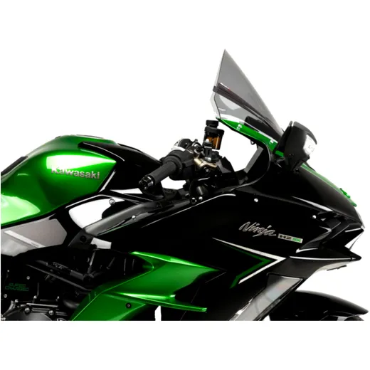 Screen z - racing PUIG smoke grey for: Kawasaki Ninja_1