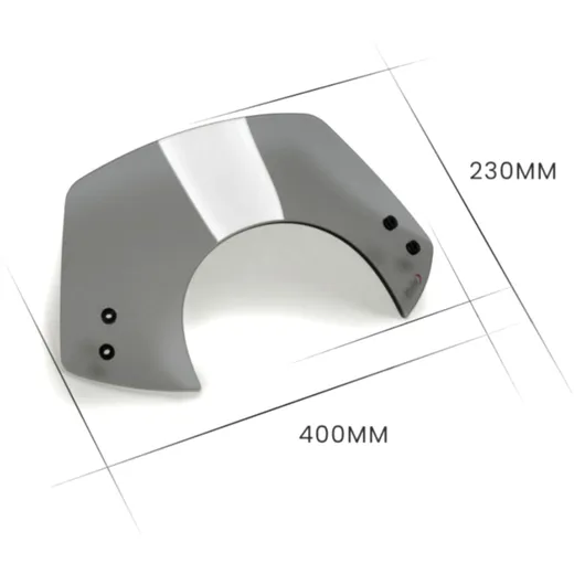 Sports screen PUIG smoke grey for: Vespa GTS_0