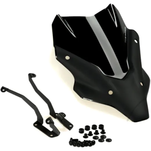 Puig Sportscheibe New Generation für Naked Bikes schwarz