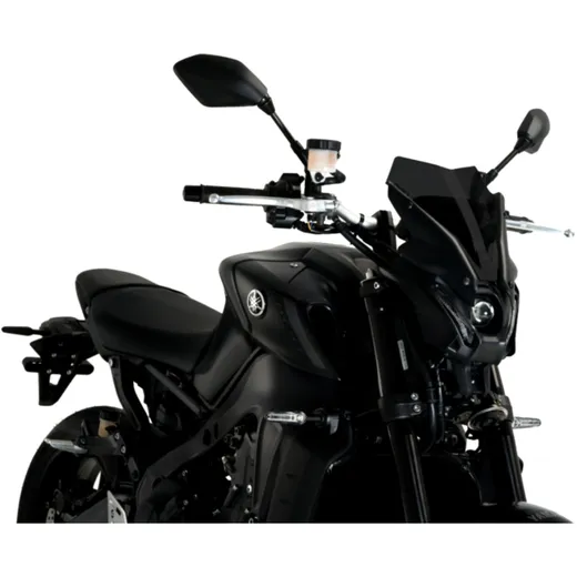 Puig Dark Sports Screen for Naked Motorcycles