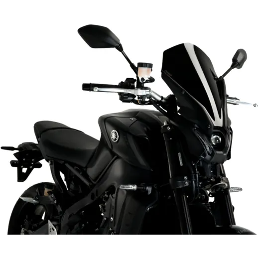 Touring Screen Puig New Gen Black for Motorcycles