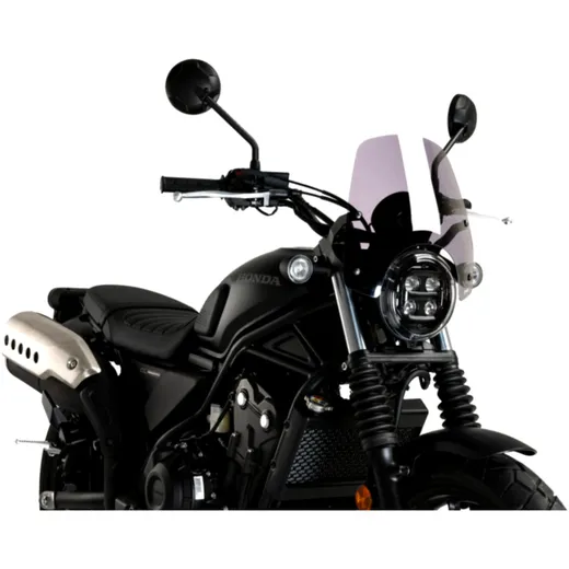 Sports screen new gen PUIG smoke grey for: Honda CL