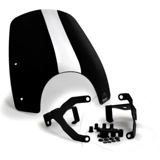 Sports screen new gen PUIG black for: Honda CL