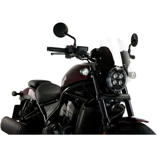Sports screen new gen PUIG transparent for: Honda CMX